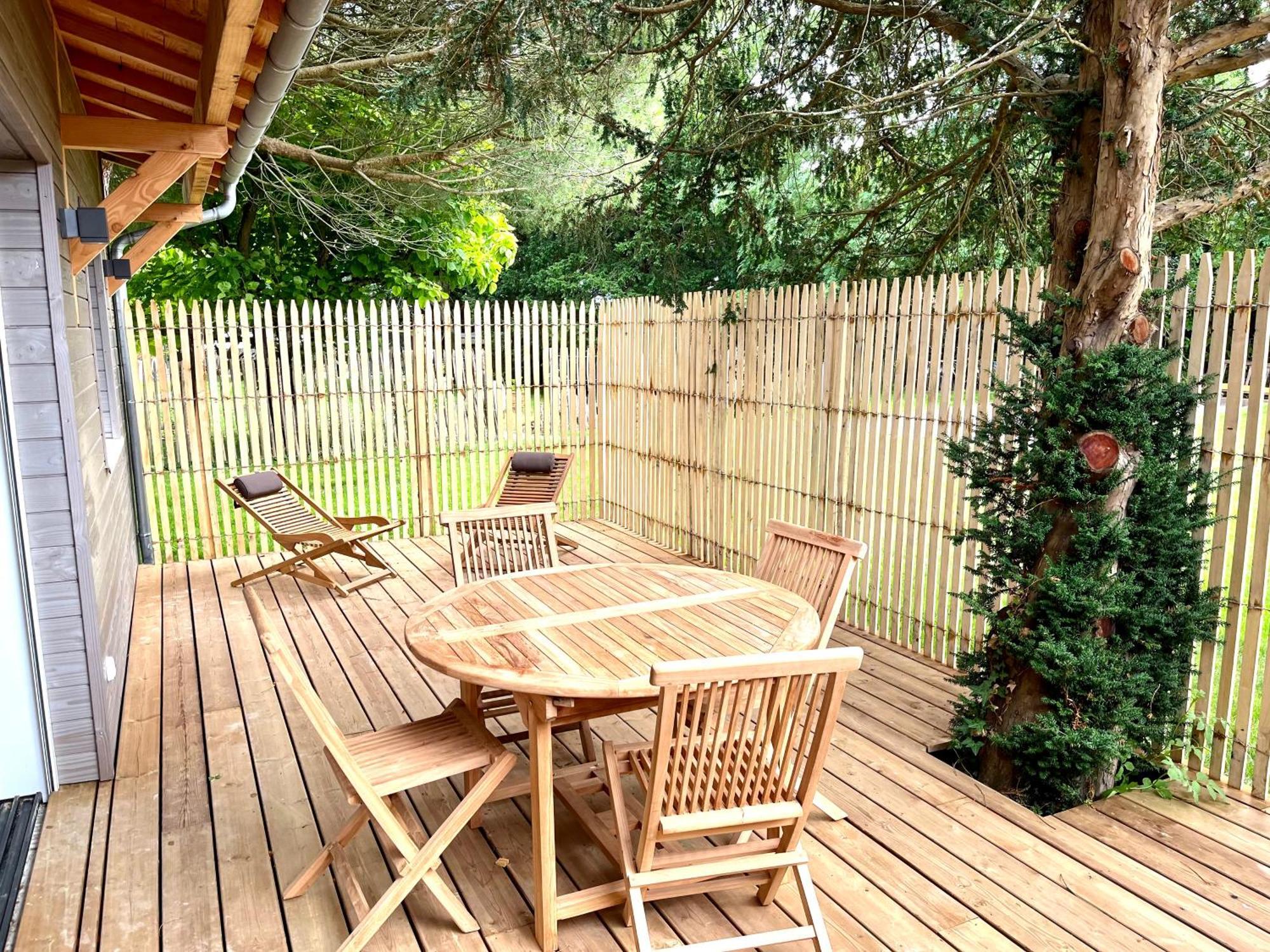 Villa Les 3 Voeux La Tremblade Exterior foto